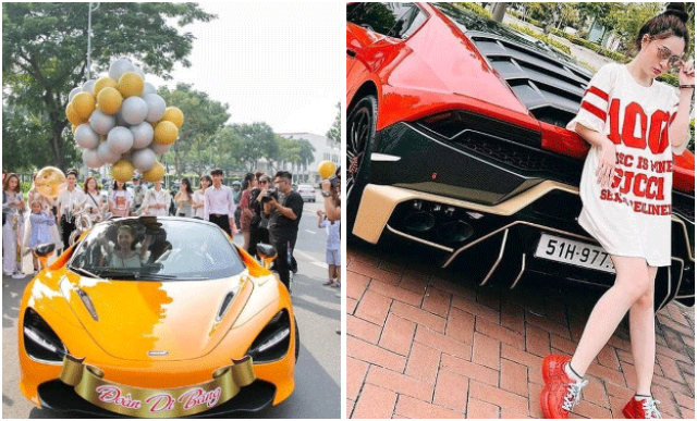 Rõ cuộc sống sang chảnh, giàu có và sung sướng của vợ chồng Đoàn Di Băng: “Dư tiền đến nỗi mua xe tặng cho người giúp việc nữa mà”