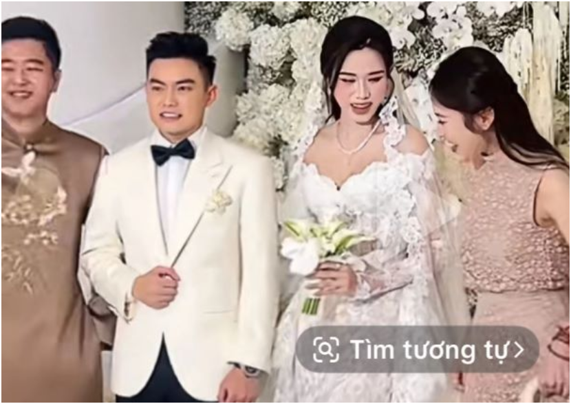 Rõ danh tính bạn trai của MC Khánh Vy trong tiệc cưới hoa hậu Đỗ Thị Hà: “Hóa ra là anh này, cũng không phải dạng vừa”