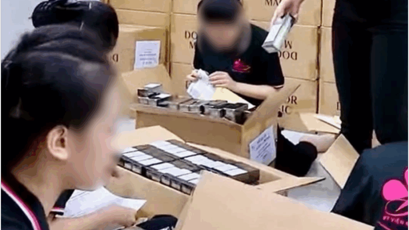 B:án mỹ phẩm giá cao ngất ngưởng, cớ sao Mailisa lại ghi thiếu xuất xứ Trung Quốc trên bao bì?