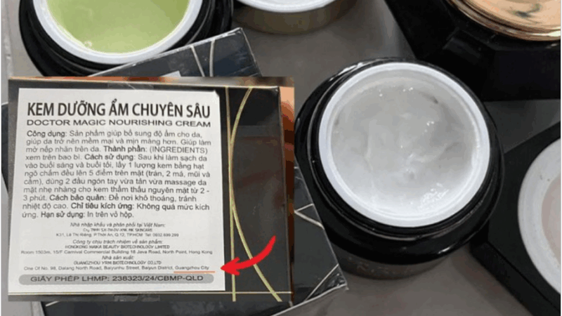 Hậu kiểm sản phẩm công ty của chồng bà Mailisa ở TP.HCM: Xuất xứ Trung Quốc, thiếu đánh giá an toàn