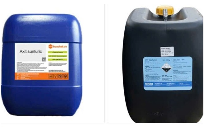 Cả:nh b:áo: 100 can a:xit sunf:uric bị l:ũ cu:ốn tr:ôi, người dân tuyệt đối không được mở nắp nếu thấy những đặc điểm này