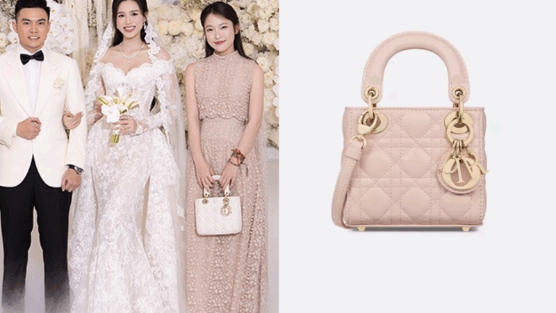 Choáng với dàn sao đua túi Dior ở đám cưới Đỗ Thị Hà: Toàn hàng hiệu tiền tỷ, người đeo túi đắt nhất khiến ai cũng “mắt chữ A mồm chữ O”!
