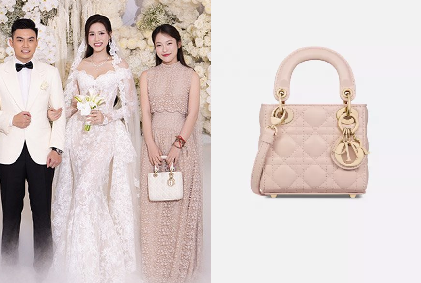 Choáng với dàn sao đua túi Dior ở đám cưới Đỗ Thị Hà: Toàn hàng hiệu tiền tỷ, người đeo túi đắt nhất khiến ai cũng “mắt chữ A mồm chữ O”!