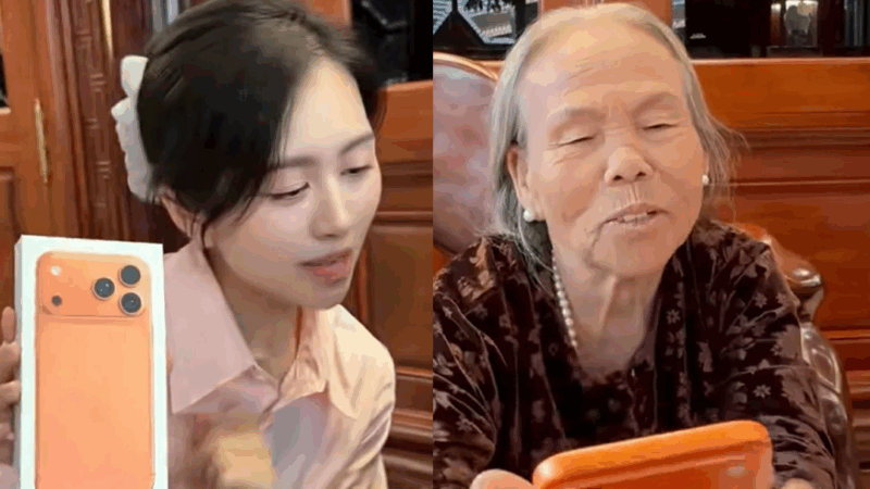 Con dâu bà chủ Thẩm mỹ viện Mailisa gây sốt khi tặng bà ngoại chiếc điện thoại giá 8 chữ số: Đúng là phúc phần của nhà Mailisa – con dâu hiếu thảo thế này, bà chủ vào tù cũng yên tâm giao lại mọi việc