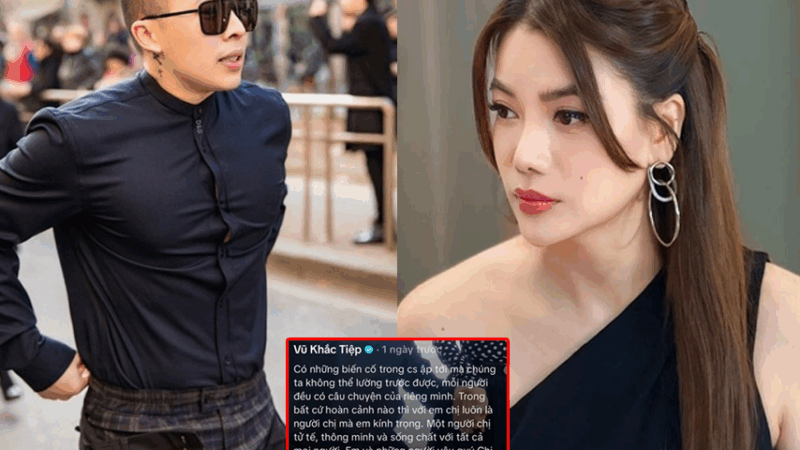 Vũ Khắc Tiệp công khai bênh vực Trương Ngọc Ánh giữa bão scandal: “Dù thế nào, chị vẫn luôn là người em kính trọng nhất”