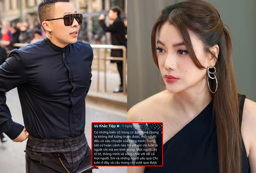 Vũ Khắc Tiệp công khai bênh vực Trương Ngọc Ánh giữa bão scandal: “Dù thế nào, chị vẫn luôn là người em kính trọng nhất”