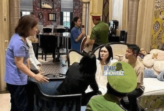 Lộ ảnh Đoàn Di Băng nghẹn ngào khi chồng bị bắt: Nhìn chị mếu máo mà thấy tội ghê