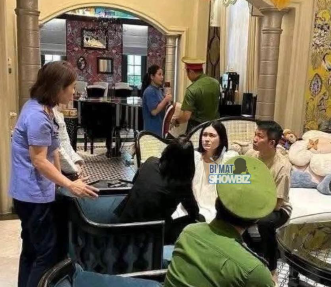 Lộ ảnh Đoàn Di Băng nghẹn ngào khi chồng bị bắt: Nhìn chị mếu máo mà thấy tội ghê