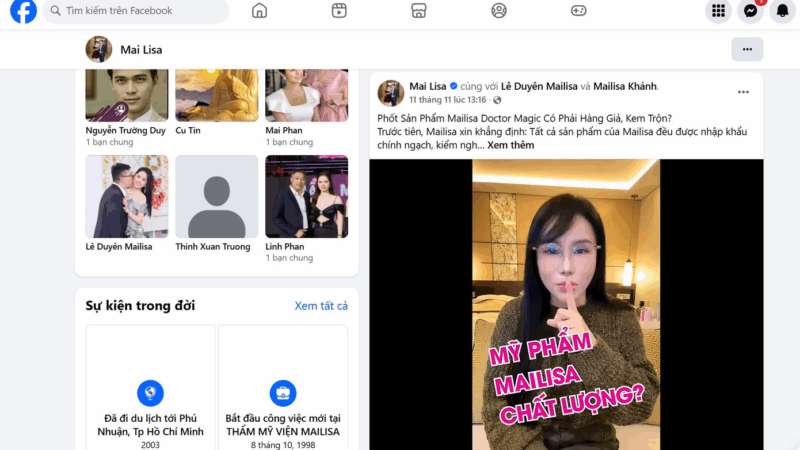 Mailisa từng tuyên bố chắc nịch: ‘Nếu kết quả kiểm nghiệm mỹ phẩm không đạt, Mailisa ngay lập tức trả lại lô hàng cho đối tác nước ngoài. Với Mailisa, quyền lợi và sức khỏe của khách hàng là quan trọng nhất’