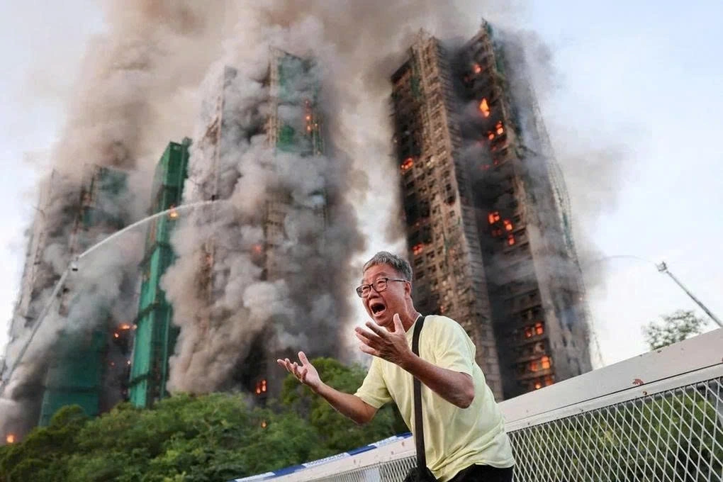 Khu chung cư Hong Kong (Trung Quốc) chấn động toàn cầu: Cháy suốt 16 tiếng, 44 người thiệt mạng, 279 người mất tích – 3 nghi phạm bị bắt vì cáo buộc ngộ s-át