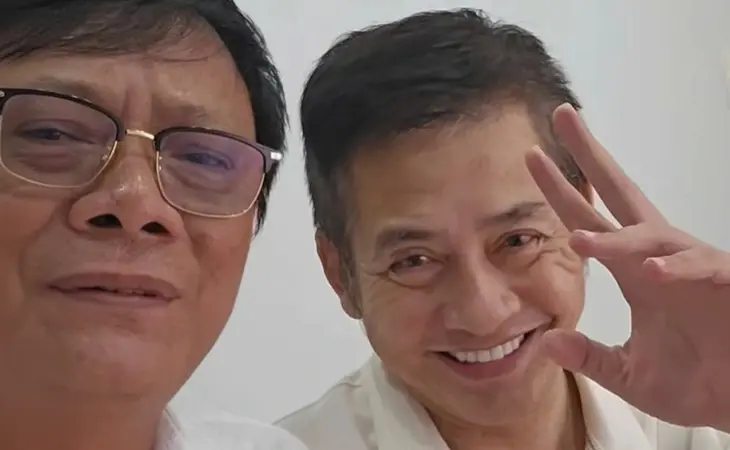 Tấn Hoàng trực tiếp đến thăm, livestream báo tin về sức khỏe của Tấn Beo: Nhìn chú giờ tóc bạc trắng, ai xem cũng nghẹn lòng