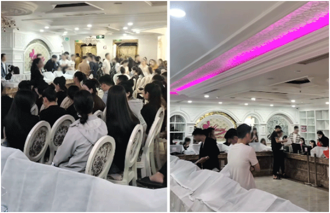 Nhân viên Mailisa buồn rười rượi khi xếp hàng làm thủ tục xin nghỉ việc: “Rồi sắp tới họ sẽ làm những gì đây, tiền đâu mà ăn uống đây”