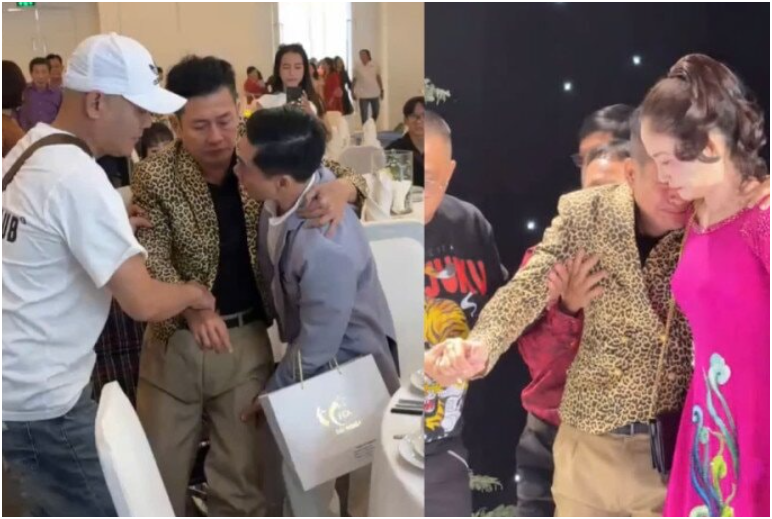 Đám cưới con của Tấn Beo được đồng nghiệp hỏi thăm và bế tận tình lên sân khấu: ‘Trái ngược hoàn toàn với Thường Tín, 1 lời chia buồn cũng chẳng có’