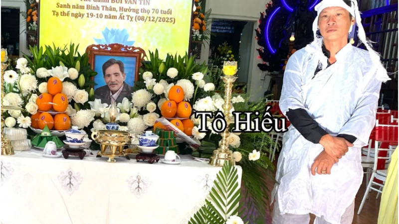Con trai và con gái cố nghệ sĩ Thương Tín làm 1 điều ý nghĩa cho NS Thương Tín theo phong tục: ‘Lễ này rất đặc biệt’