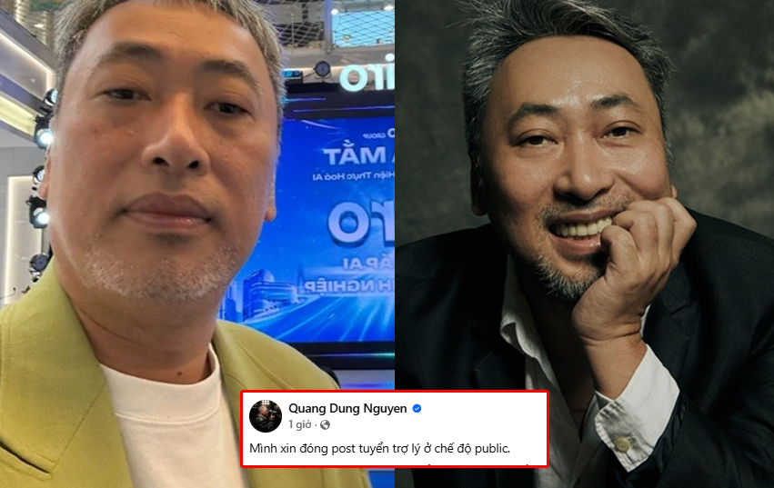 Nguyễn Quang Dũng đóng bài tuyển trợ lý không lương, chính thức lên tiếng xin lỗi: “Không ngờ mọi chuyện lại đi xa đến vậy”