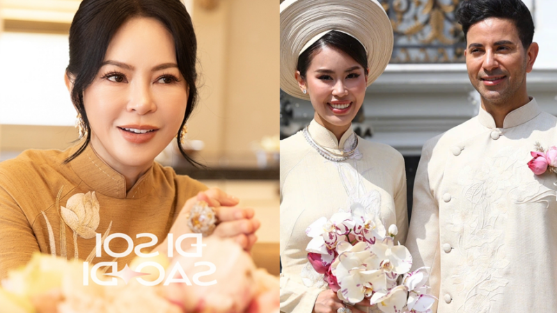 Bà Lê Hồng Thủy Tiên rớm nước mắt, dặn kỹ con rể 1 điều: ‘Con không phải là người đầu tiên ôm Thảo, con cũng không phải người đầu tiên hôn Thảo nhưng cô muốn lúc nào con cũng ôm và hôn Thảo’