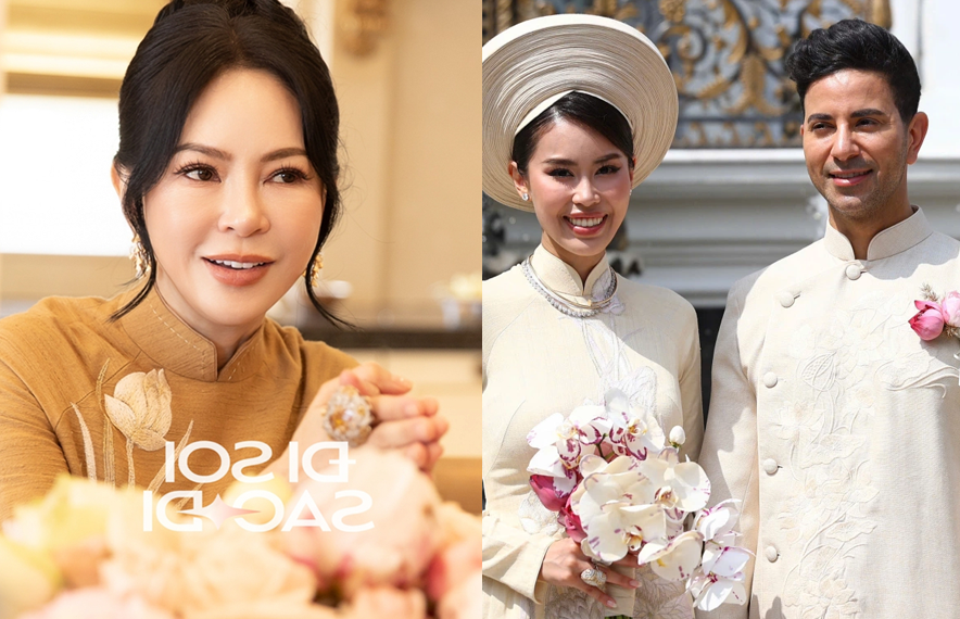 Bà Lê Hồng Thủy Tiên rớm nước mắt, dặn kỹ con rể 1 điều: ‘Con không phải là người đầu tiên ôm Thảo, con cũng không phải người đầu tiên hôn Thảo nhưng cô muốn lúc nào con cũng ôm và hôn Thảo’