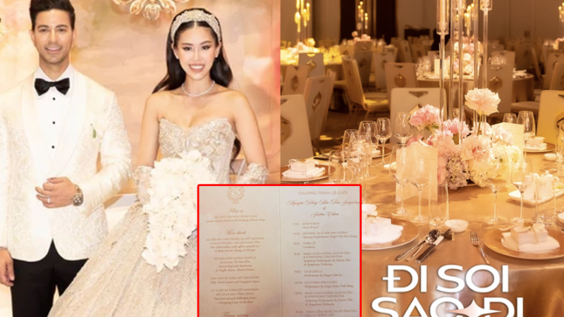 Thực đơn đám cưới Tiên Nguyễn khiến ai cũng choáng: Mới xem menu đã thấy ngập mùi xa xỉ, món chính có người cả đời chưa từng được nếm!