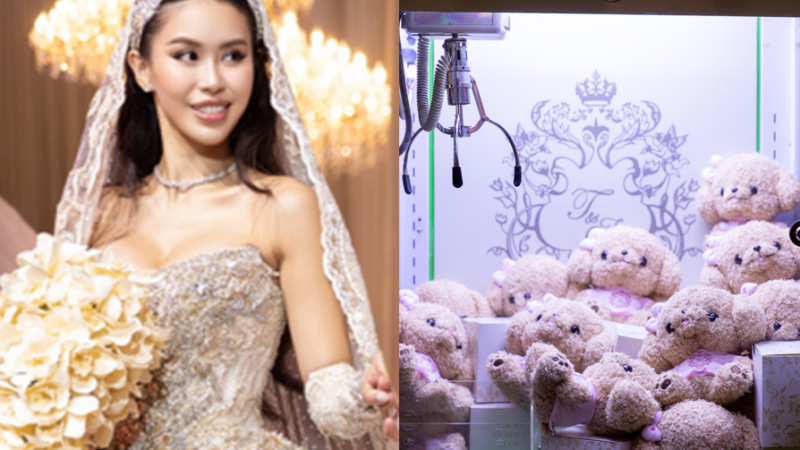 Hết biết luôn với Tiên Nguyễn: Đám cưới theo concept kiến trúc Phục Hưng lộng lẫy nhưng phục vụ… gắp thú bông và chụp photobooth như hội chợ giới siêu giàu