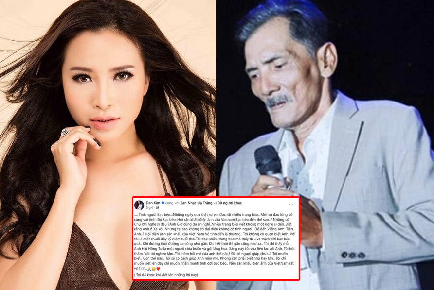 Đan Kim nghẹn ngào xin xây mộ cho Thương Tín: “Tôi đọc nhiều trang báo mà thấy đ:au lòng quá! Tôi muốn xây cho anh một nấm mồ, cho anh nơi an nghỉ đàng hoàng tử tế”