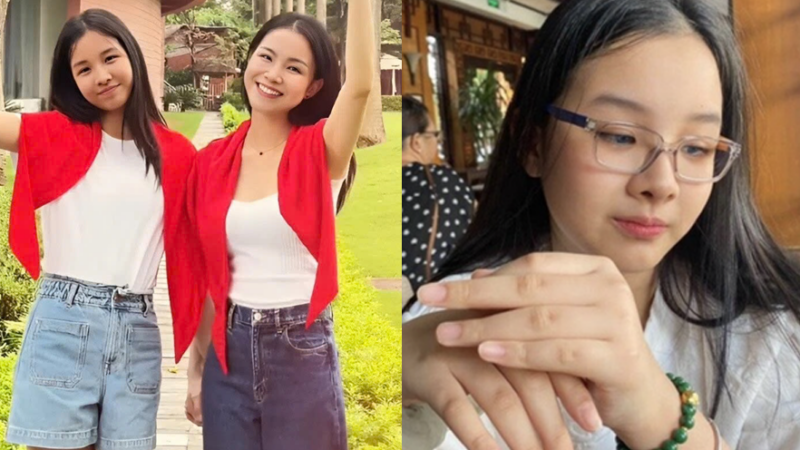 Con gái HH Thùy Lâm gây sốt ở tuổi 12: Cao 1m72, diện mạo đẹp giống mẹ như đúc, nhìn là thấy tương lai hoa hậu