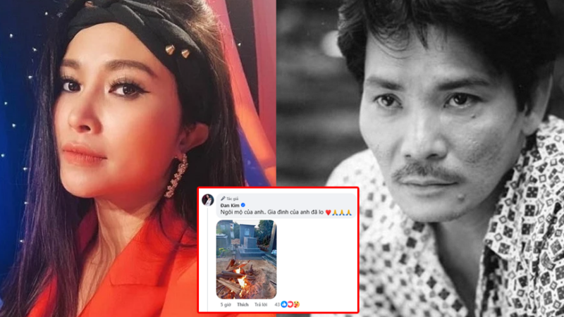 Ca sĩ Đan Kim nhắn gửi cố diễn viên Thương Tín : “Không phải lòng tốt nào cũng được nhận. Em chưa kịp làm thì gia đình đã lo xong nấm m:ộ cho anh rồi. Thế là anh đã yên bề. Thanh thản anh nhé!’