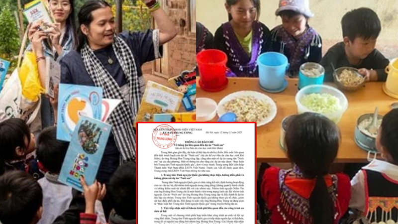 Dự án “Nuôi em” của Hoàng Hoa Trung bị tố gắn mác Trung tâm Tình nguyện Quốc gia: Phía Trung tâm chính thức lên tiếng cực sốc