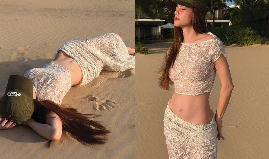 Hồ Ngọc Hà khiến CDM đứng hình khi diện trang phục xuyên thấu, khoe trọn đường nét cơ thể: Mặc như không mặc, tạo dáng cực táo bạo