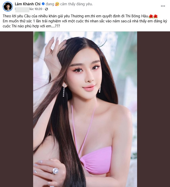 Lâm Khánh Chi rục rịch đi thi Miss Grand: Nghe tới là thấy sốc liền