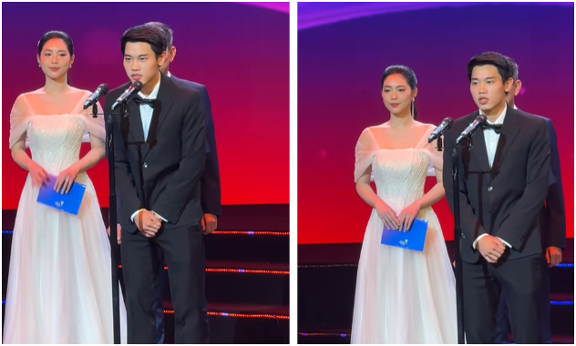 Á hậu ngồi chung với Đình Bắc là ai mà s:ốt rần rần từ hôm qua tới giờ: Gia thế không phải dạng vừa