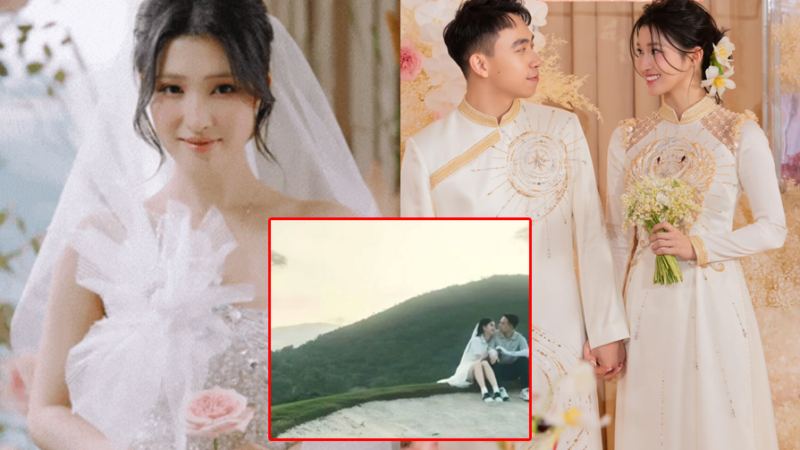 Ảnh cưới hiếm của Á hậu Phương Nhi – thiếu gia Minh Hoàng gây choáng: Địa điểm chụp không phải ai muốn cũng đặt chân tới