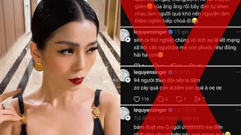 Luật sư lên tiếng về loạt phát ngôn gây sốc của Lệ Quyên trên MXH: Không còn là tranh cãi, có dấu hiệu vi phạm pháp luật