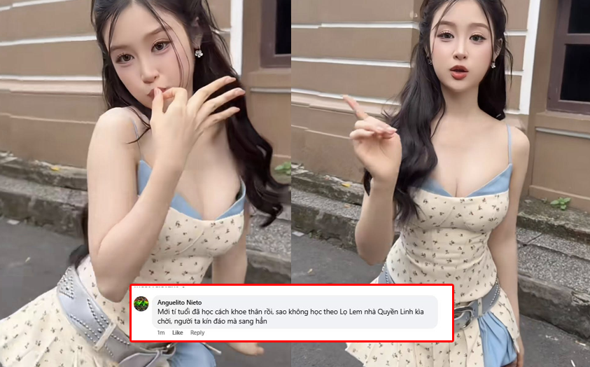 Lê Huỳnh Bảo Ngọc gây tranh cãi vì phong cách ăn mặc quá gợi cảm ở tuổi mới lớn; cộng đồng mạng chê trách và so sánh: “Nên học hỏi con gái nhà Quyền Linh thì hơn”