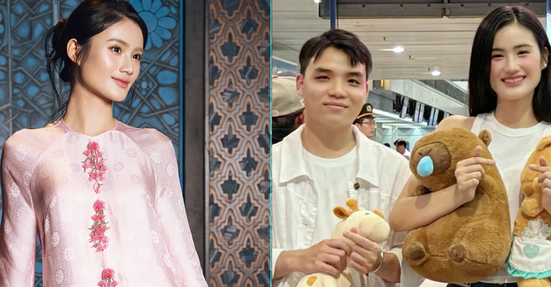 Hoa hậu Ý Nhi chia sẻ: “Hiện tại Nhi chưa nghĩ tới chuyện kết hôn. Nhi còn trẻ và vẫn còn nhiều điều quan trọng khác muốn ưu tiên thực hiện.”