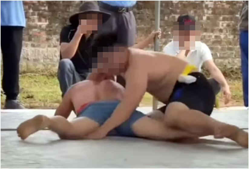 Luật sư nói về vụ đô vật t:uvo:ng trong khi thi đấu ở hội làng: “Giải thích tất tần tật, có bị tru:y t:ố”