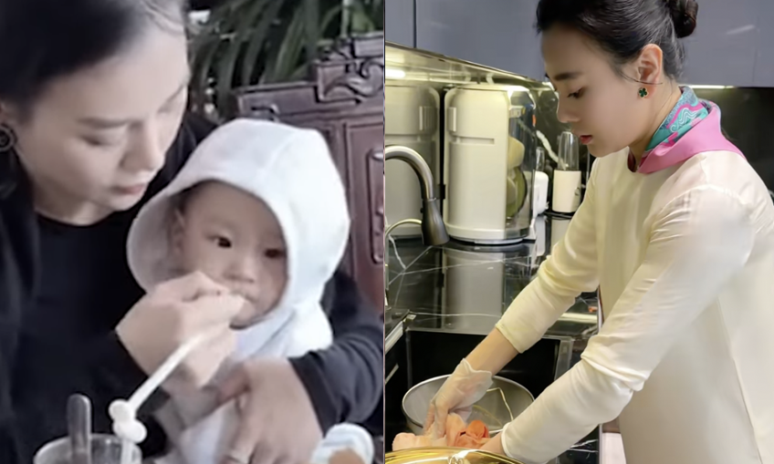 Không khỏi xót xa khi thấy Phương Oanh một mình vất vả chăm hai con sau khi chồng bị bắt: Không còn nhắc đến danh “phu nhân chủ tịch”, ra đường giản dị, nhẫn cưới cũng chẳng đeo, đồ hiệu xa xỉ bị bỏ xó