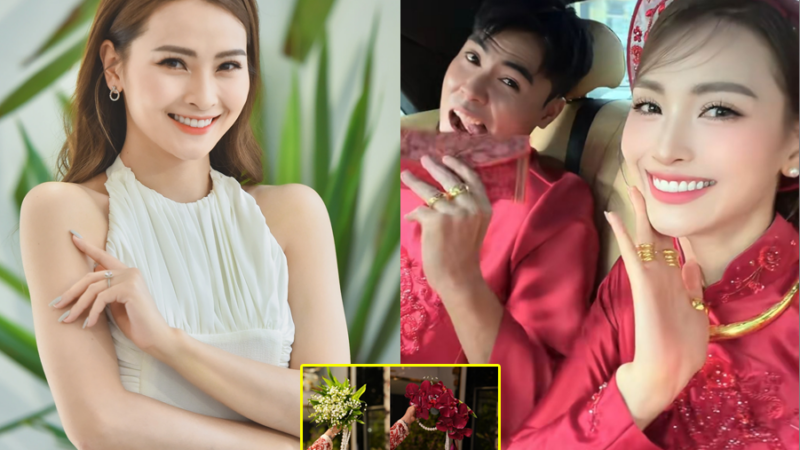 Danh tính nữ MC VTV cưới cầu thủ Đức Huy: Lễ đính hôn gây choáng vì vàng đeo kín người, hoa cưới thuộc hàng đắt đỏ nhất thế giới