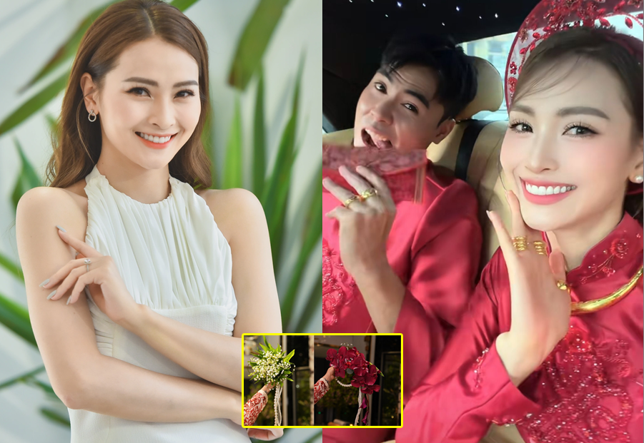 Danh tính nữ MC VTV cưới cầu thủ Đức Huy: Lễ đính hôn gây choáng vì vàng đeo kín người, hoa cưới thuộc hàng đắt đỏ nhất thế giới