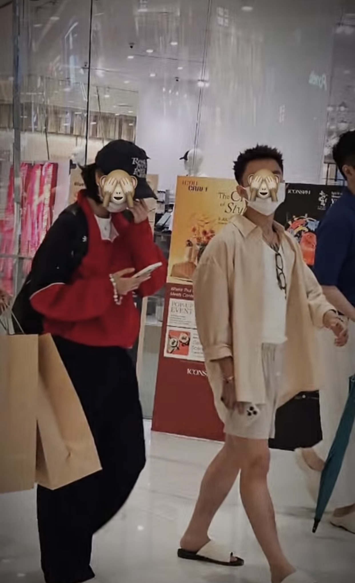 Sơn Tùng M-TP và Hải Tú lại bị bắt gặp cùng nhau đi sắm đồ Tết: Sắc thái cả hai khiến dân mạng xôn xao