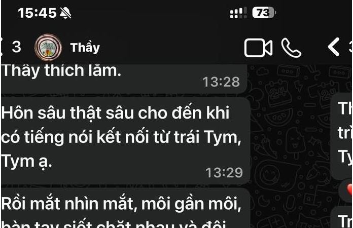 Tiết lộ loạt tin nhắn độ:ng tr:ời của thầy Thích Nhuận Đạt với cô gái Tym:  “Nghe xong mà r:ởn hết cả d:a g:à”