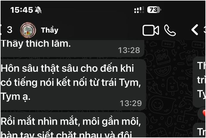 Tiết lộ loạt tin nhắn độ:ng tr:ời của thầy Thích Nhuận Đạt với cô gái Tym:  “Nghe xong mà r:ởn hết cả d:a g:à”