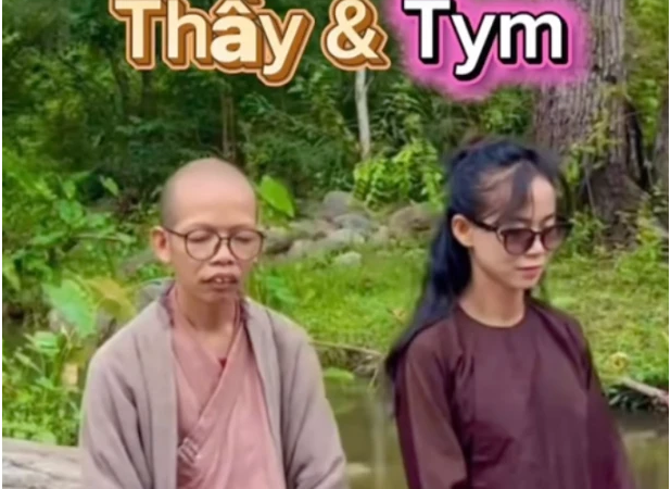 Thích Nhuận Đạt đẹp trai ra sao mà khiến nhiều chị em mê mẩn: “Chị Tym còn bị c:ắm sừ:ng nữa mà”