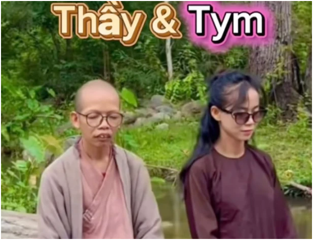 Thích Nhuận Đạt đẹp trai ra sao mà khiến nhiều chị em mê mẩn: “Chị Tym còn bị c:ắm sừ:ng nữa mà”