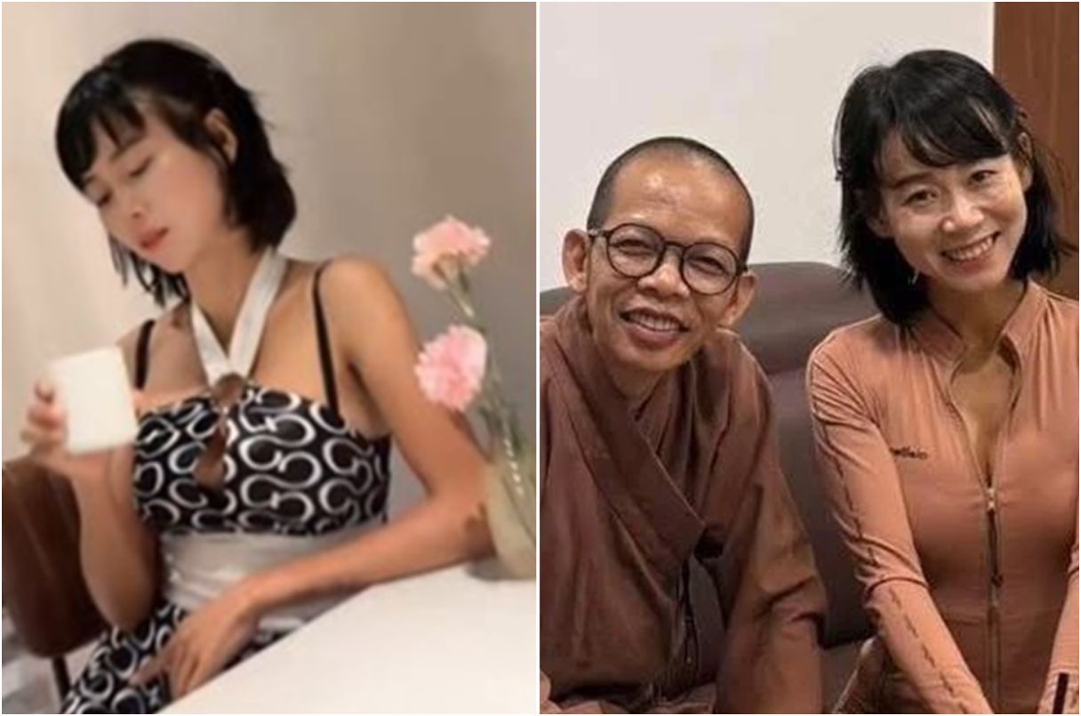 Tym từng có ý định làm vợ thầy Nhuận Đạt để thuận tiện cho việc kinh doanh trường thiền: Còn muốn đ:ẻ thêm nhiều đứa c:on với thầy”