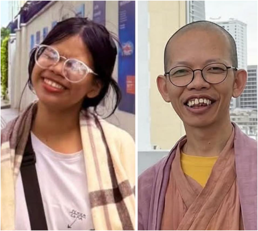 Đang rần rần trên MXH, xuất hiện chân dung của con dâu Tym: Giống thầy Thích Nhuận Đạt y đúc, chuyện gì thế này