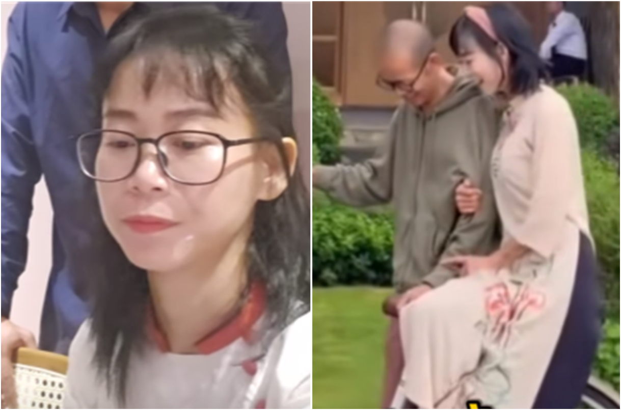 Nhiều người cho rằng Tym đang nói dối khi ánh mắt luôn sập xuống, không dám đối mặt với camera khi nói về chuyện lên giư:ờ:ng với thầy Thích Nhuận Đạt