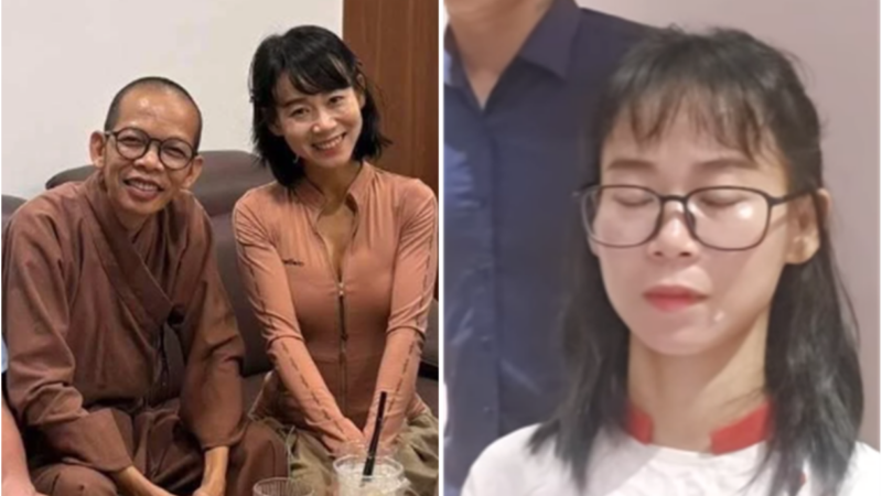 Rõ dấu hiệu lạ của Tym khi camera d:í sá:t mặ:t: Cúi xuống, mắt thiếu tự tin khi nói về chuyện giư::ờ:ng chi:ếu với ông thầy Thích Nhuận Đạt