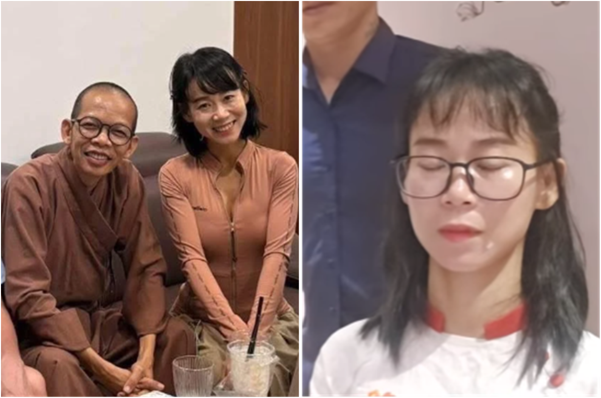 Rõ dấu hiệu lạ của Tym khi camera d:í sá:t mặ:t: Cúi xuống, mắt thiếu tự tin khi nói về chuyện giư::ờ:ng chi:ếu với ông thầy Thích Nhuận Đạt