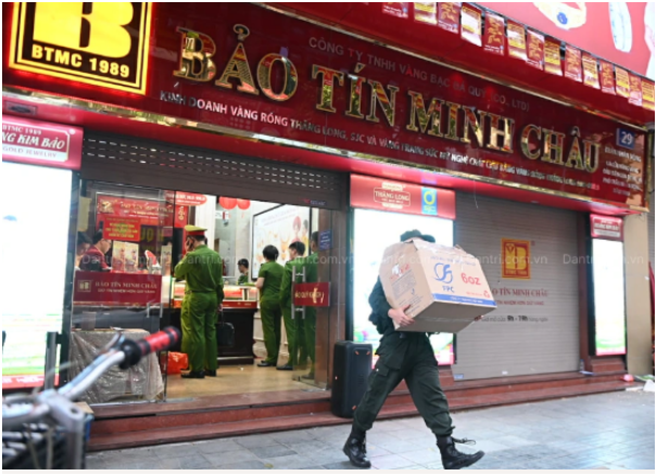 Rõ động thái gây chú ý của tiệm vàng Bảo Tín Minh Châu khi bị Cơ quan chức năng kiểm tra: “Nhiều cái bất ngờ quá”