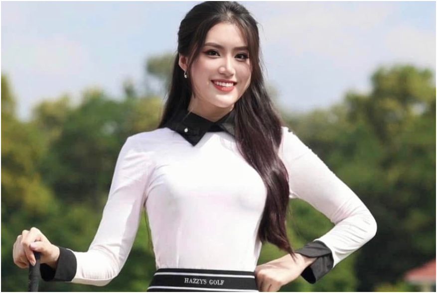 Rõ loạt ảnh đời thường của Tân hoa hậu Phan Phương Oanh: “Biết chơi Golf, rất ham tập thể dục”